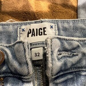 PAIGE Margot Ankle Light Blue Jeans